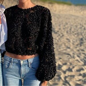 Zara Embroidered Blouse